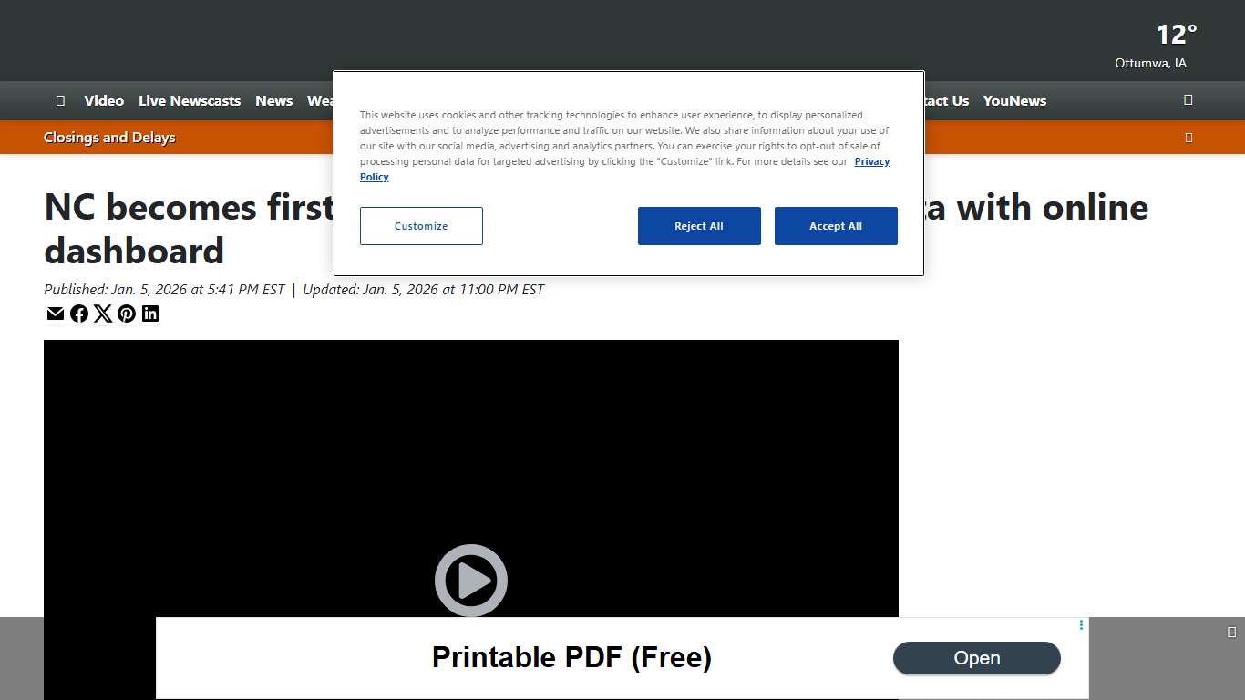 NC becomes first state to track prisoner reentry data with online dashboard